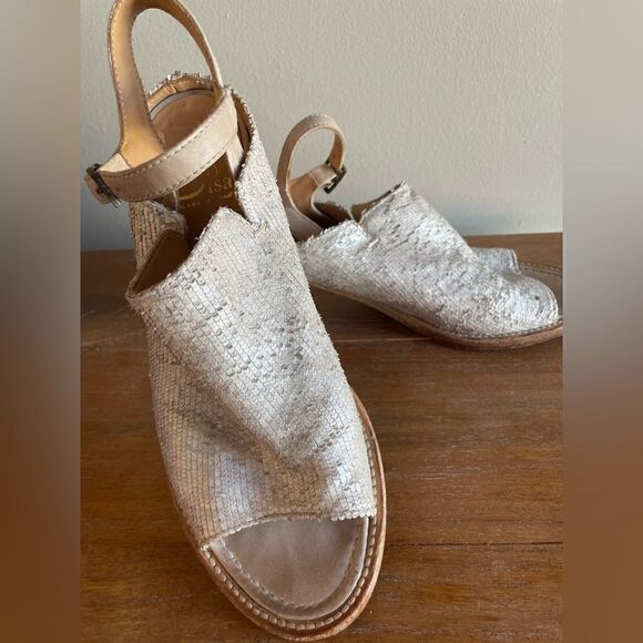 La Bottega di Lisa Leather Sandals Made in Italy Size 38.5 (8) - Picture 10 of 12